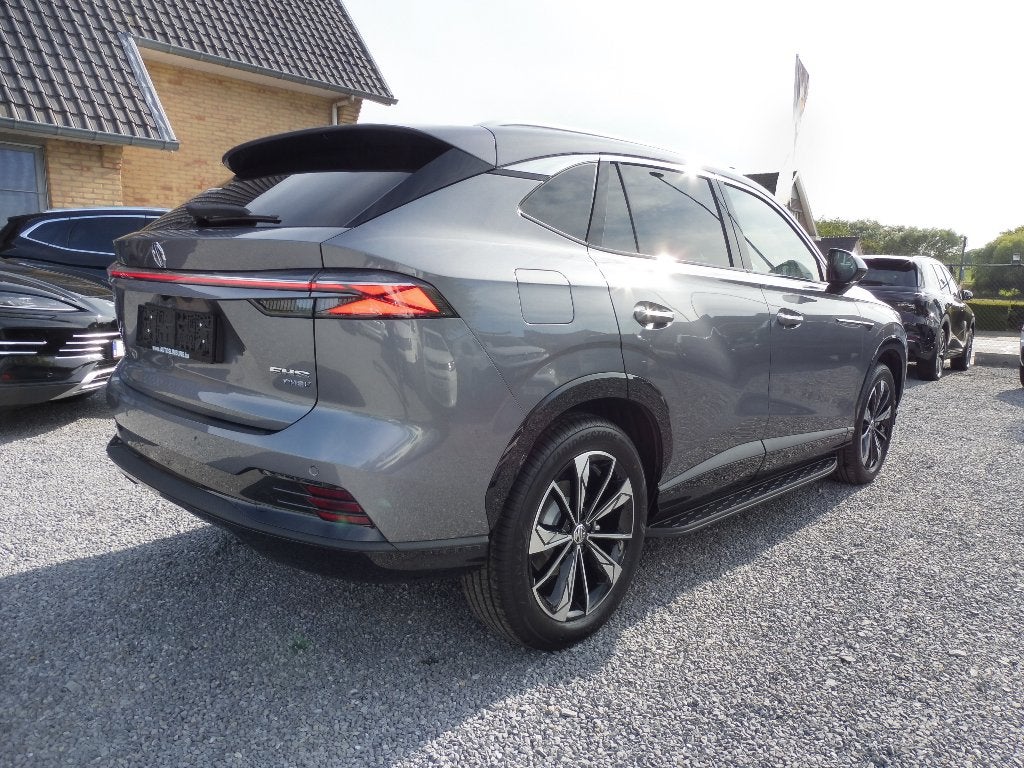 MG HS 1.5 T-GDi PHEV LUXURY 100 KM EV € 32.490,-, Dealer onderhouden, 4 cilinders, 272 kW, Leder