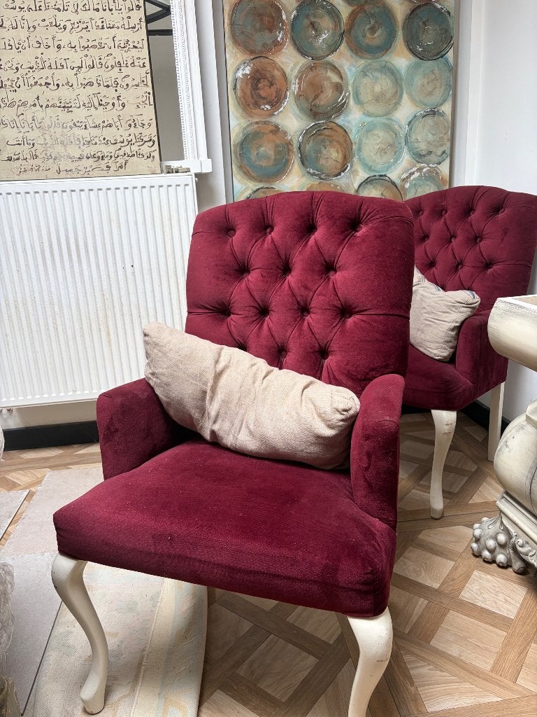 Fauteuils capitonnés, Enlèvement, Utilisé, Tissus
