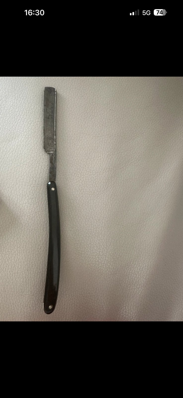 Vintage scheermesje, Antiek en Kunst, Ophalen of Verzenden