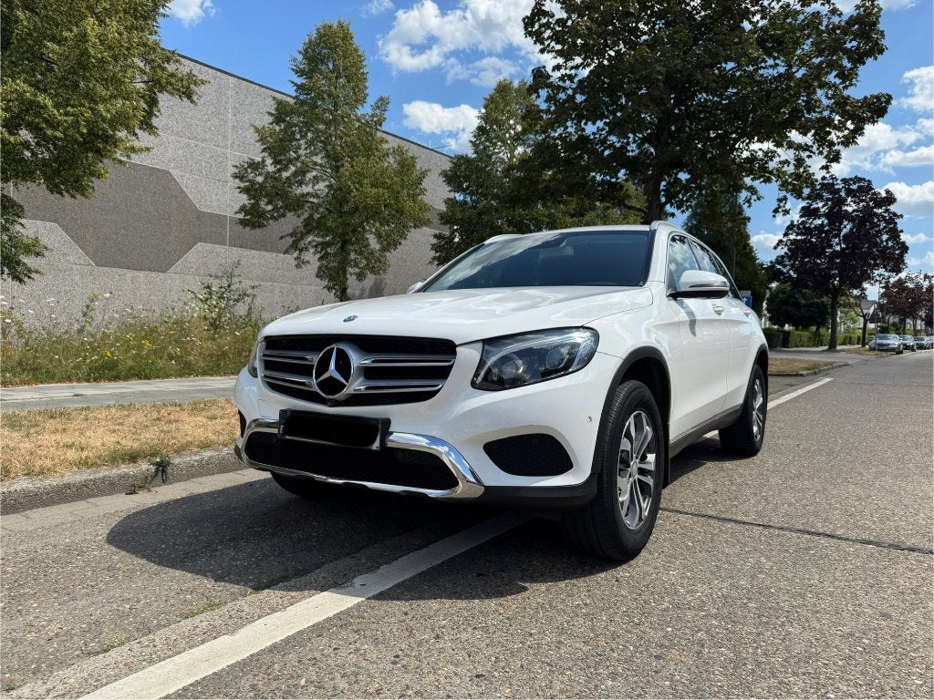 Mercedes Benz GLC 300 4MATIC - 2L Benzine - Proper - Gekeurd, Autos, Mercedes-Benz, Cuir, Achat, Euro 6, Noir