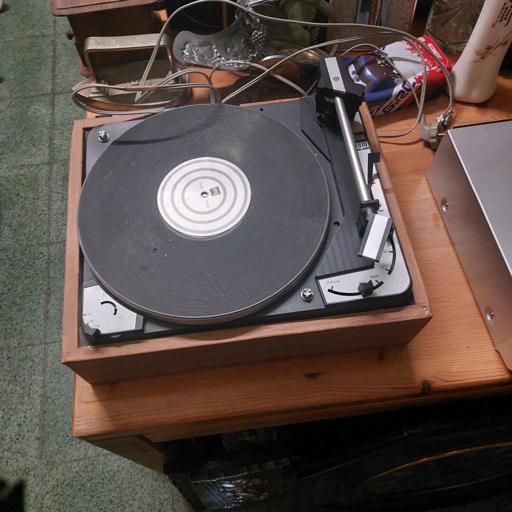 Platenspeler dual 1010 naald ontbreekt, Audio, Tv en Foto, Ophalen, Platenspeler, Dual