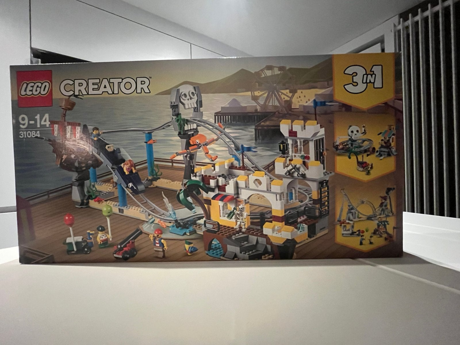 Lego Creator 31084 Pirate Roller Coaster 3 in 1, Ophalen, Inclusief accessoires, Lego, Nieuw