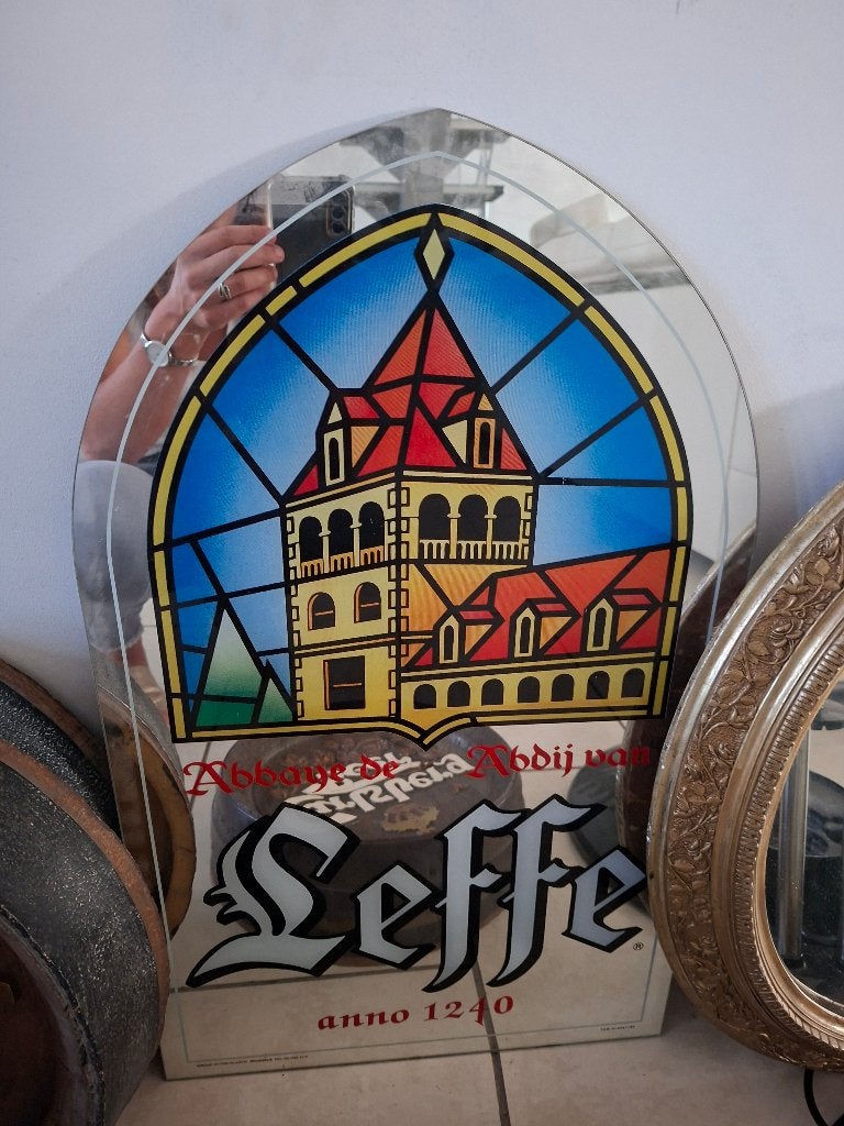 Cadre Leffe, Collections, Marques & Objets publicitaires, Enlèvement, Comme neuf, Panneau publicitaire