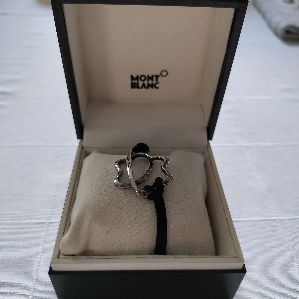 Armband Montblanc, Bijoux, Sacs & Beauté, Enlèvement, Comme neuf, Argent, Argent