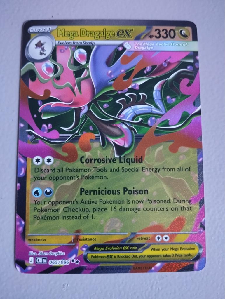 Blinkende Pokémon kaart chaos rising, Hobby en Vrije tijd, Ophalen of Verzenden, Nieuw