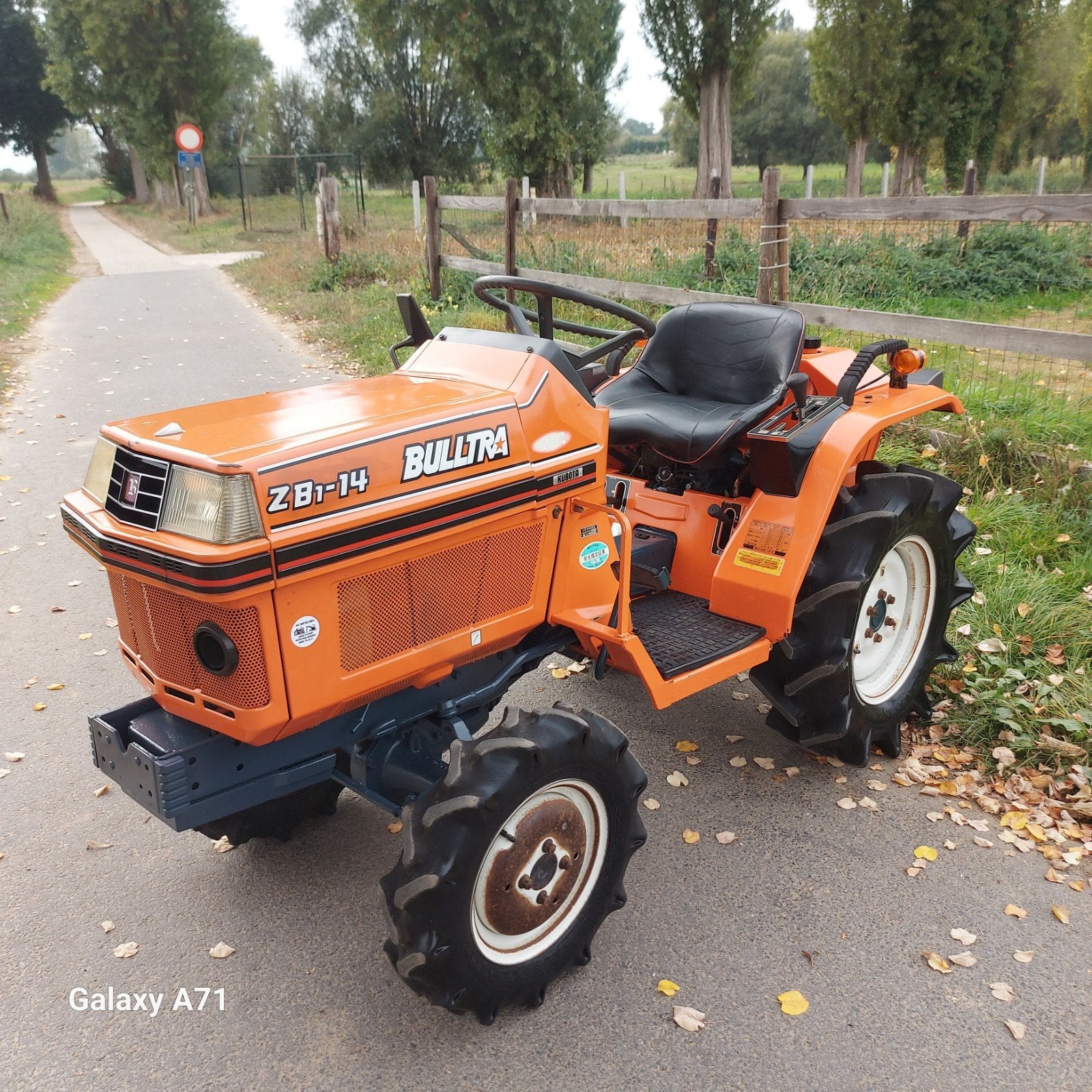 minitractor kubota 18pk 4x4, Ophalen