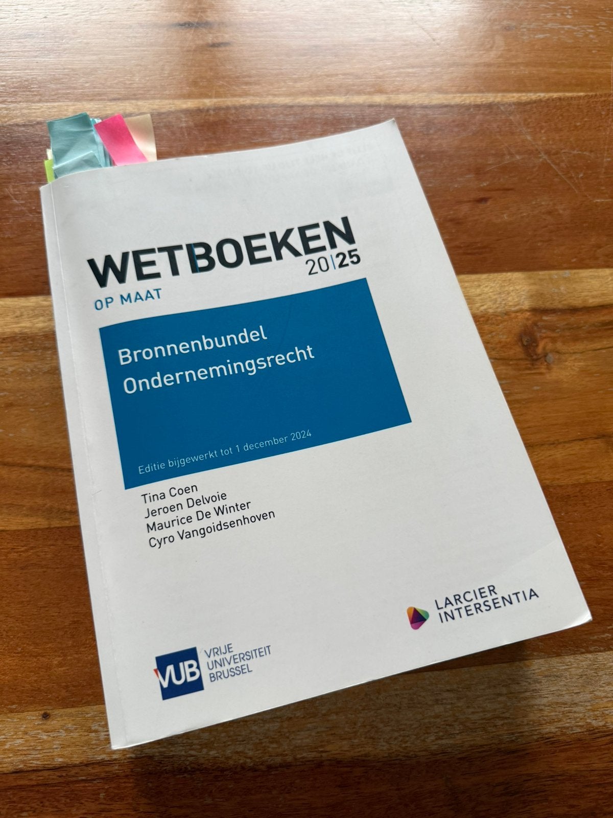 Wetboek ondernemingsrecht, Boeken, Studieboeken en Cursussen, Ophalen, Zo goed als nieuw