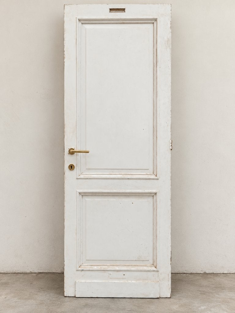 Twee oude paneeldeuren, Ophalen, Gebruikt, Binnendeur, 200 tot 215 cm