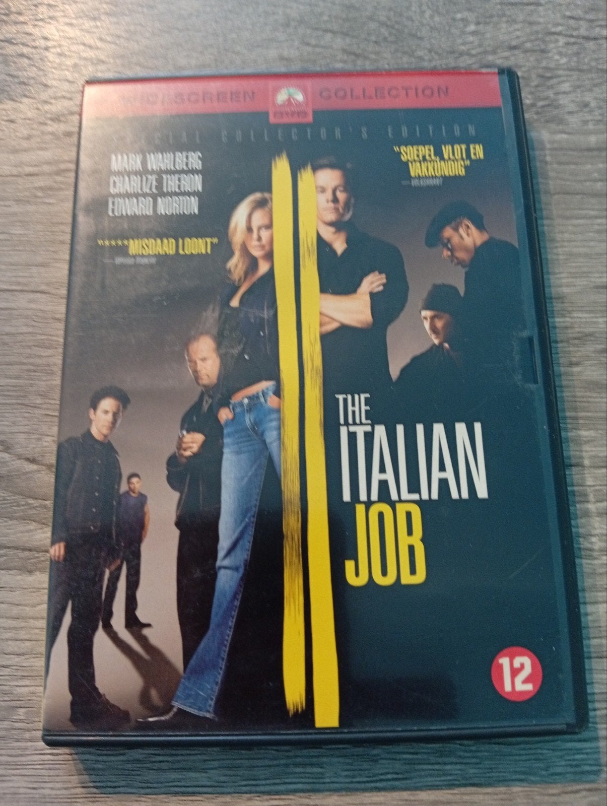 the Italian Job actie dvd Mark wahlberg, Cd's en Dvd's, Bonusmateriaal, Engels, Nederlands, Actie