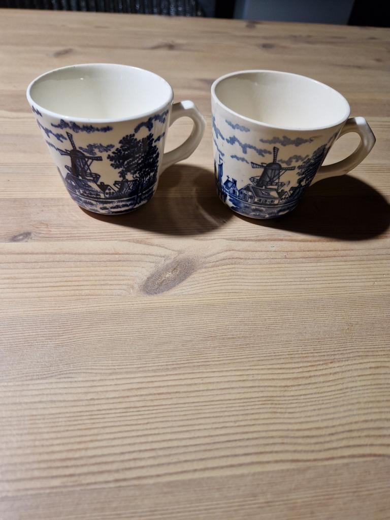 2 Delftse bekers, Ophalen of Verzenden