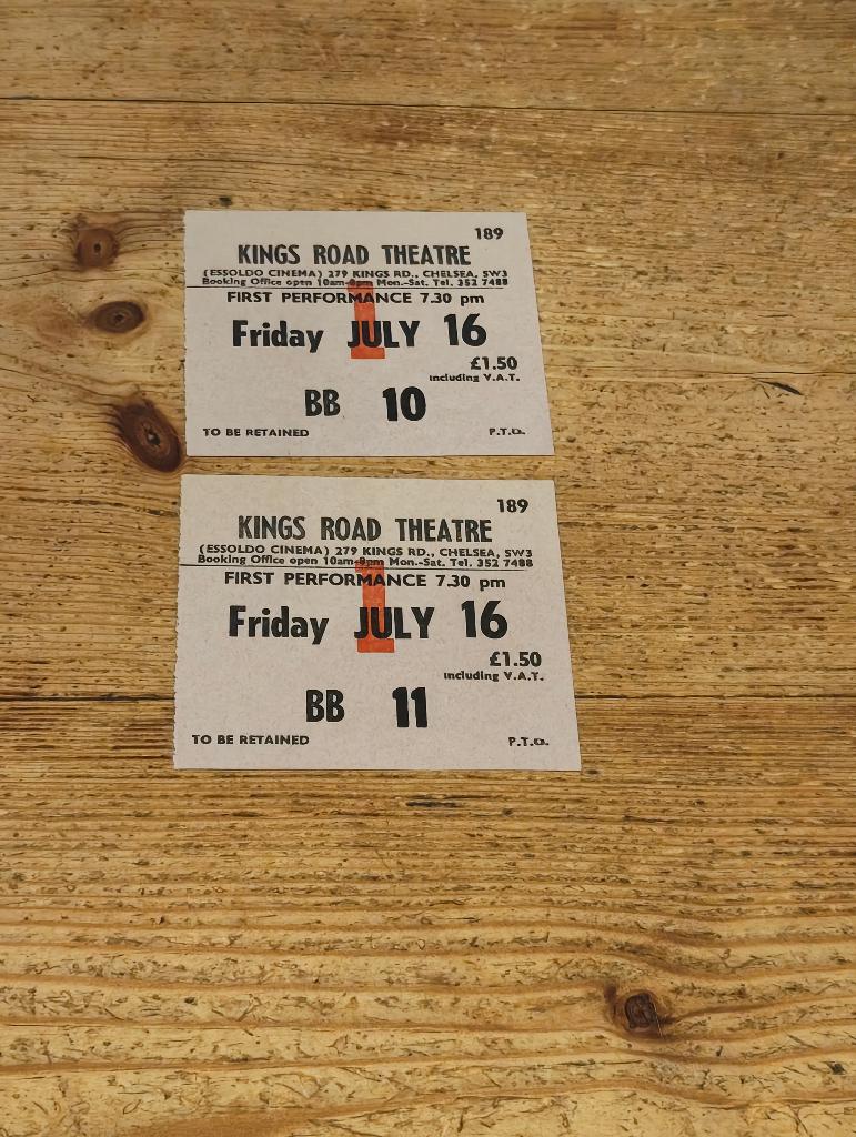 2 tickets van The Rocky Horror Show, Tickets & Billets, Concerts | Autre, Deux personnes, Juillet