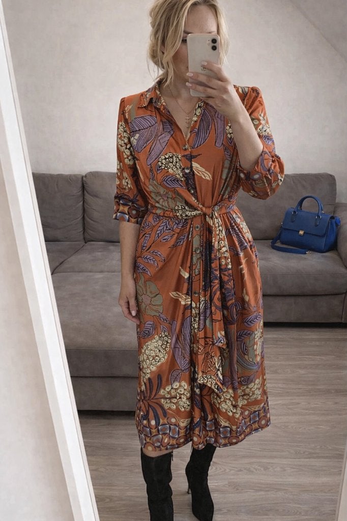 Lange jurk K-Design xxl, Kleding | Dames, Jurken, K-design, Verzenden, Maat 46/48 (XL) of groter, Zo goed als nieuw