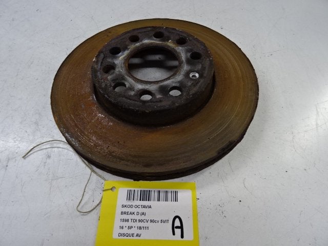 FREIN DISQUE AVANT Skoda Octavia Combi (5EAC), Utilisé, Skoda