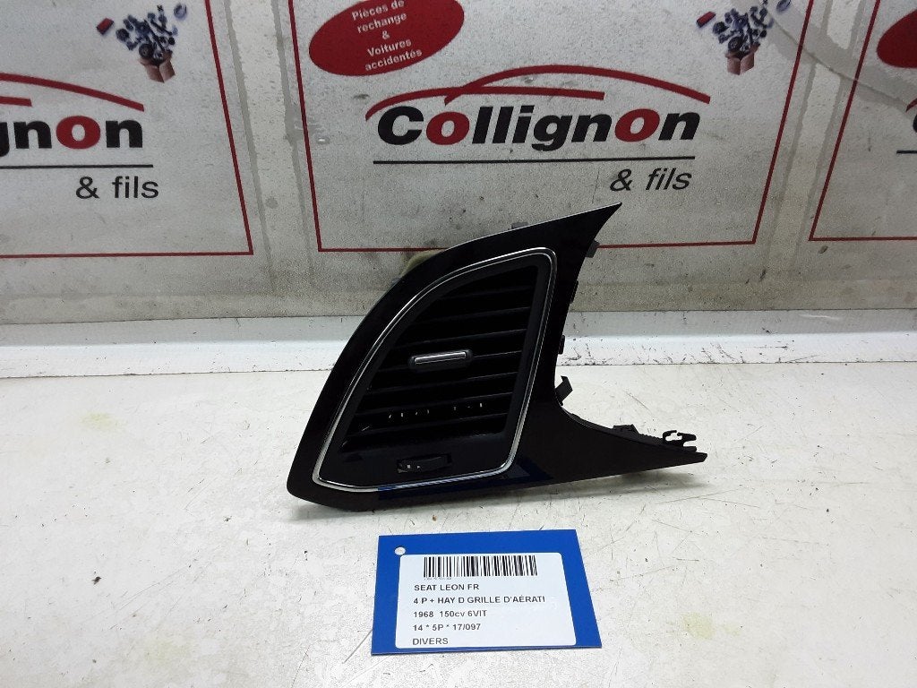DIVERS DIVERS Seat Leon (5FB) (01-2012/08-2020) (5F1820901), Mevr. I. Hauben, Utilisé, Rue de l'Espoir 34 34
4030  GRIVEGNÉE, BE