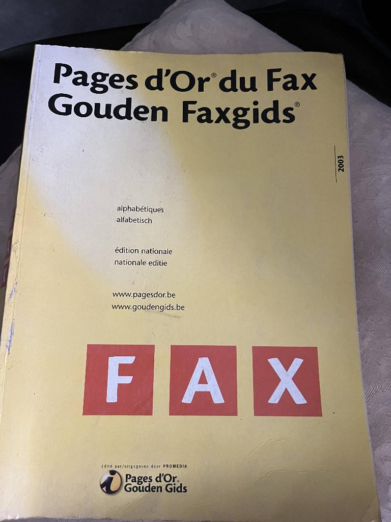 Annuaire fax, Enlèvement
