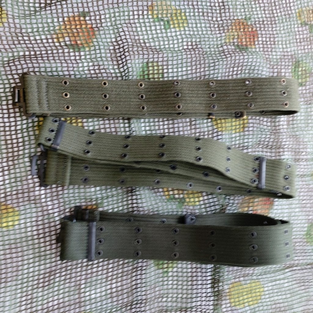 3 ABL gordels type US, Ophalen of Verzenden, Landmacht, Kleding of Schoenen