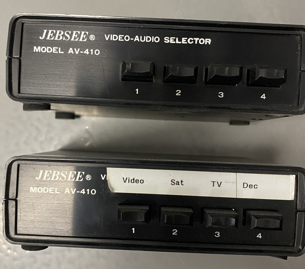Video audio selector jebsee av-410, TV, Hi-fi & Vidéo, Accessoires de télévision, Enlèvement, Utilisé
