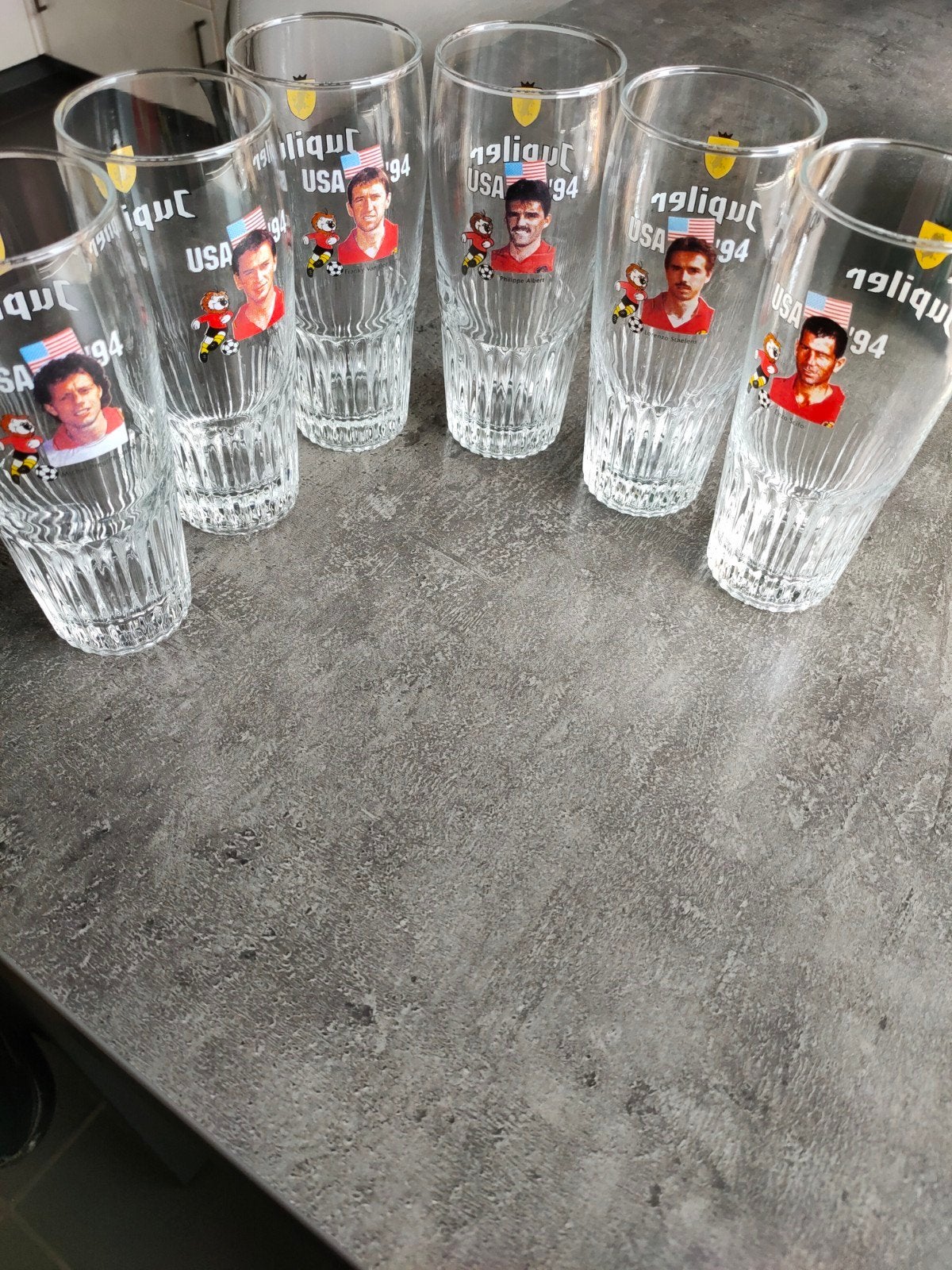 Jupiler glazen wk 94., Verzamelen, Ophalen