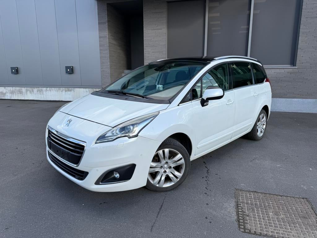 Peugeot 5008/2017/1.6diesel/euro 6b/166.000km, Euro 6, Bedrijf, Xenon verlichting, 1598 cc