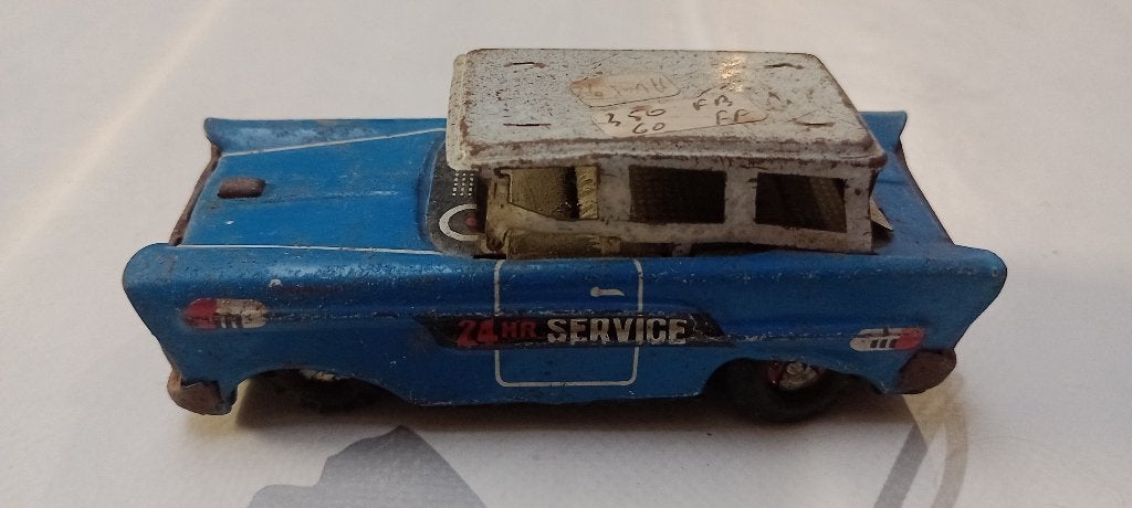 Ancienne Voiture en Tôle Lithographiée 24HR Service, Enlèvement ou Envoi, Voiture