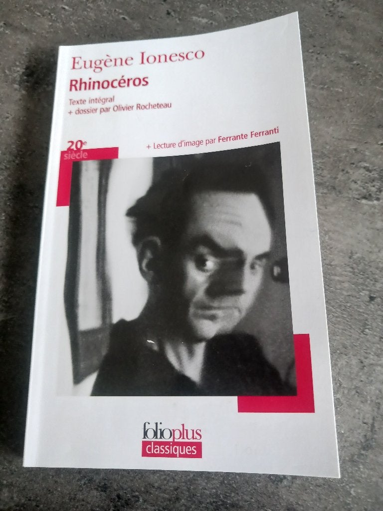 Rhinocéros, Boeken, Ophalen of Verzenden, Zo goed als nieuw, Frans, Eugene Ionesco