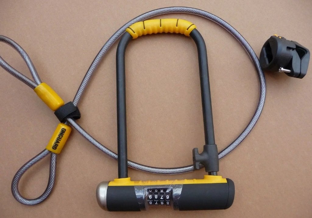 Cadenas Velo OnGuard 8012c Bulldog DT Lock, Fietsen en Brommers, Ophalen, Gebruikt, Beugelslot