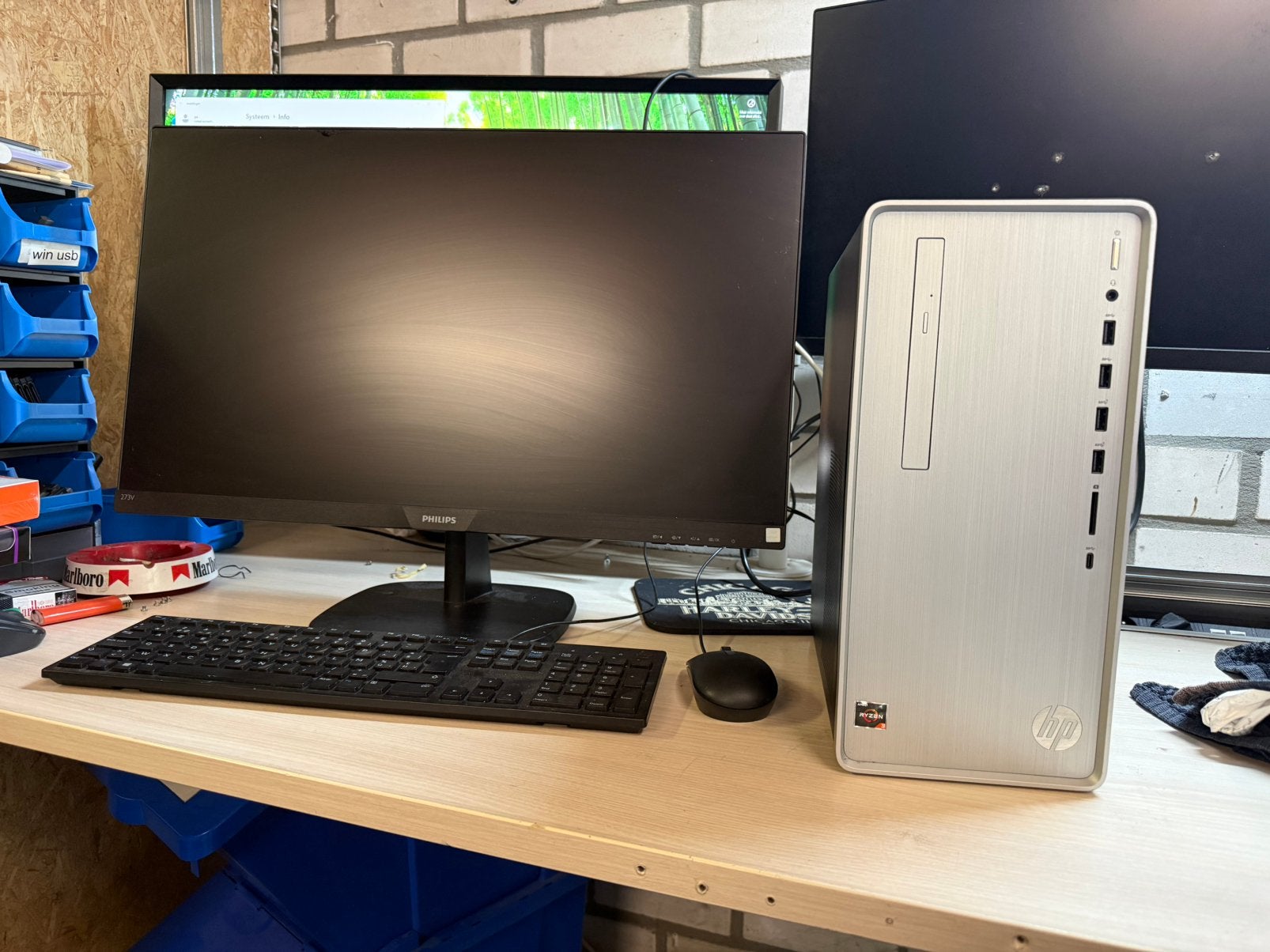 ️ HP PAVILION PC – COMPLETE SET ️ amd, Computers en Software, Ophalen, Zo goed als nieuw, Gaming, HDD