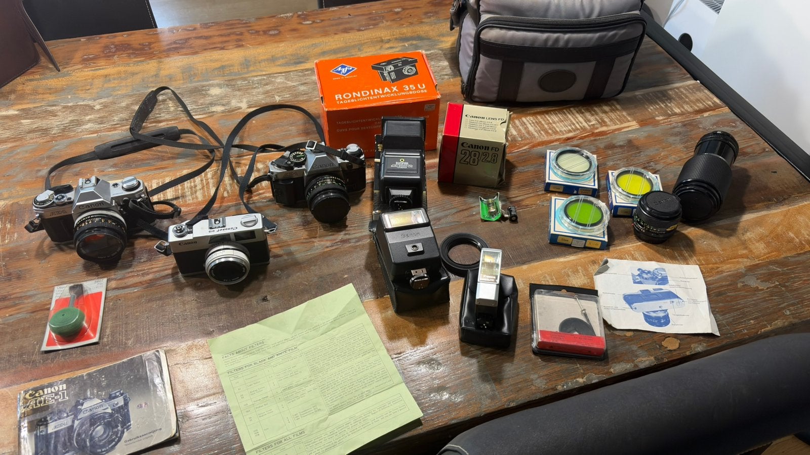 Canon AE-1 Program Analoge Spiegelreflexcamera - Complete, Ophalen of Verzenden, Zo goed als nieuw, Spiegelreflex, Canon