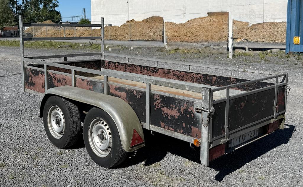 Aanhangwagen 3 meter lengte! - 750kg - niet geremd, Ophalen, Zo goed als nieuw