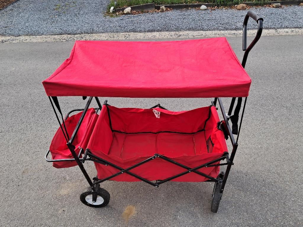 Bolderkar plooibaar, Caravans en Kamperen, Bolderkarren, Ophalen, Opvouwbaar, Gebruikt