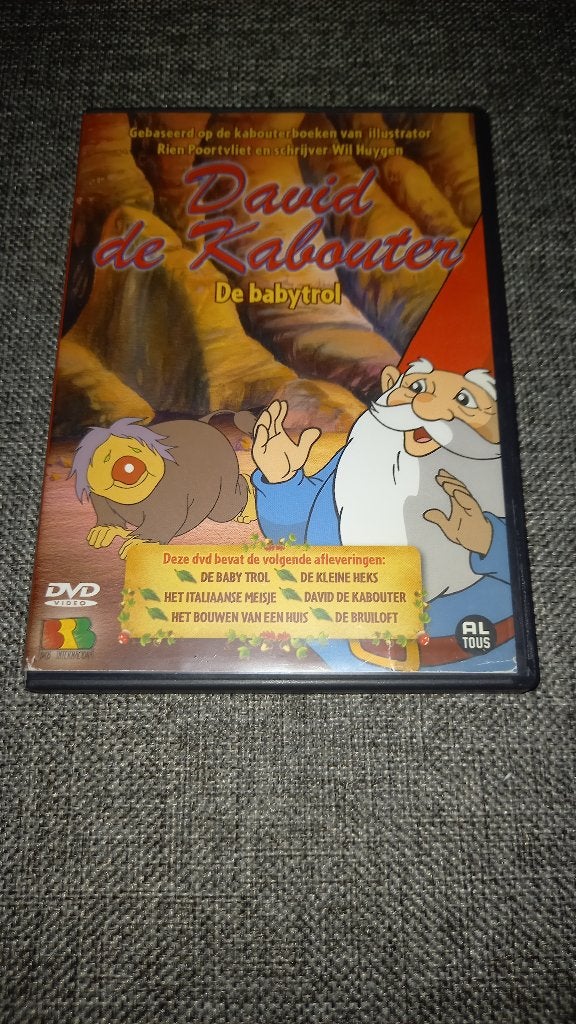 DVD David de Kabouter, Ophalen of Verzenden, Gebruikt