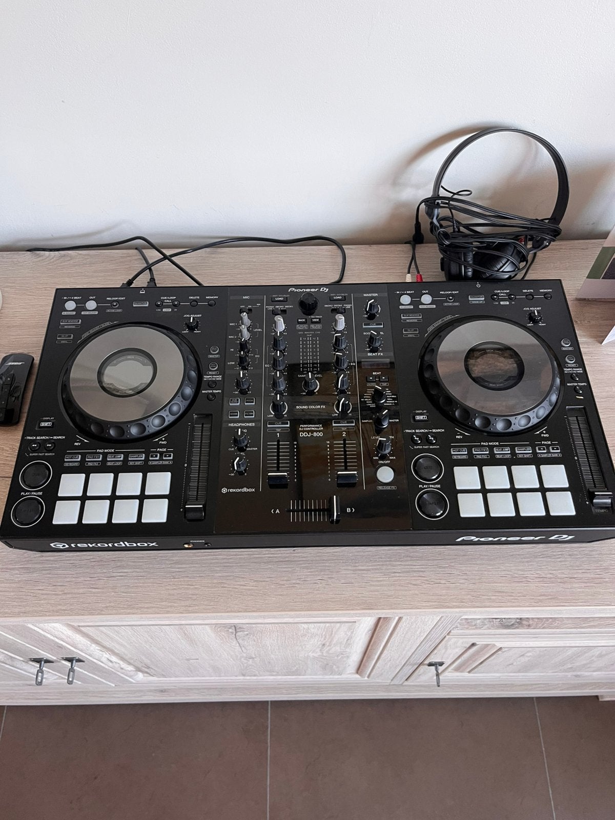 Pioneer DDJ-800 zwart, Muziek en Instrumenten, Ophalen, Zo goed als nieuw, Pioneer