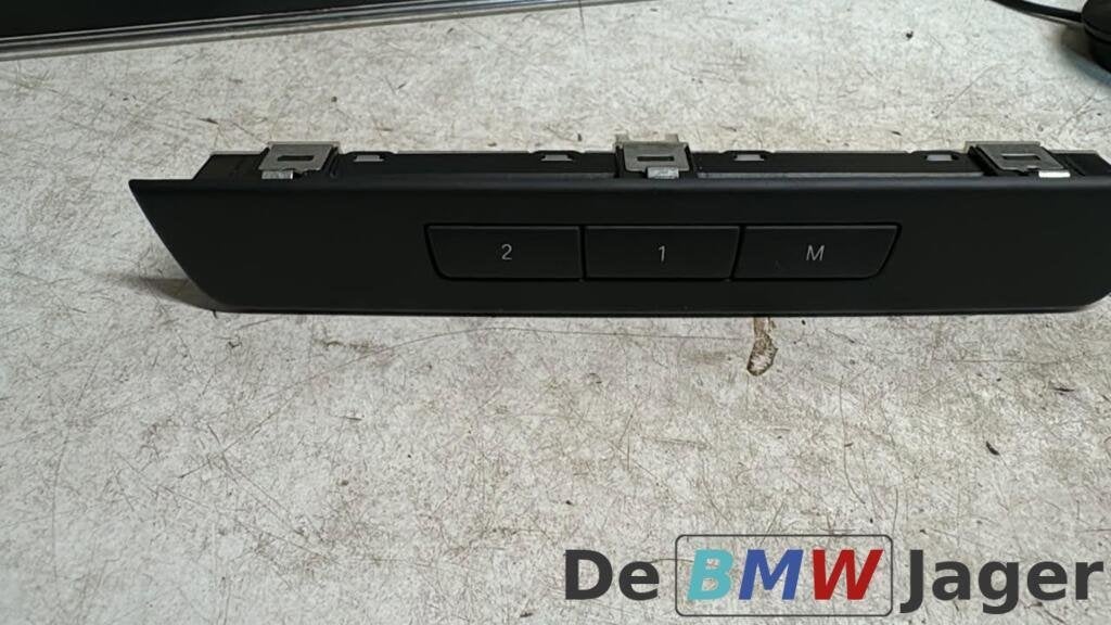 Schakelaar stoelverst BMW 5/7serie F07 F10 F11 F01 9215748, Gebruikt, Ophalen of Verzenden, BMW, BMW