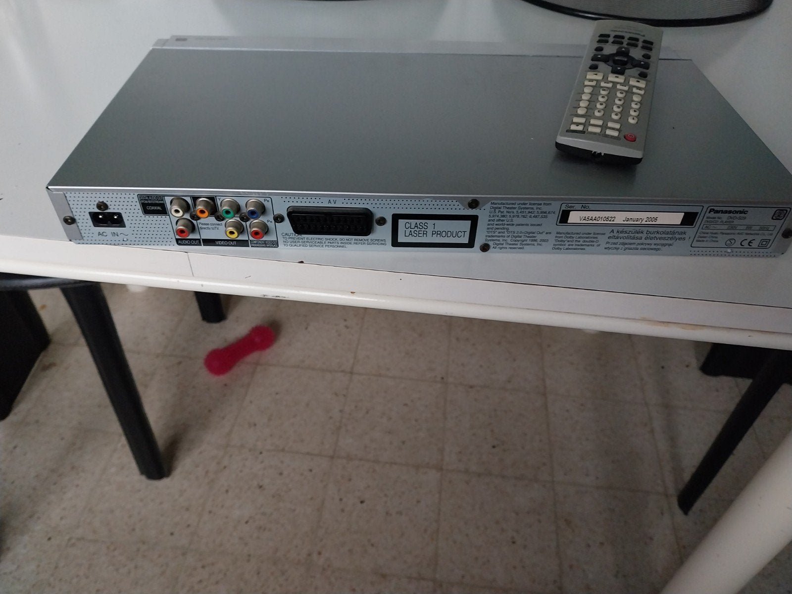 DVD speler, Audio, Tv en Foto, Ophalen, Panasonic