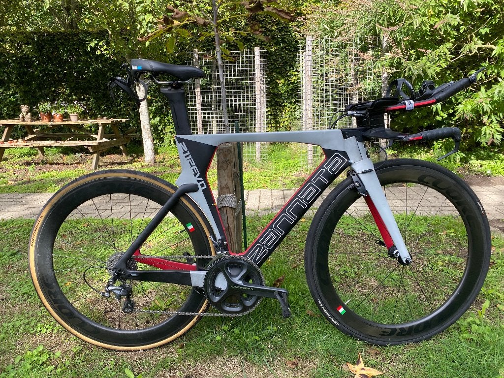Triatlonfiets, Gebruikt, Carbon, Heren, Meer dan 20 versnellingen