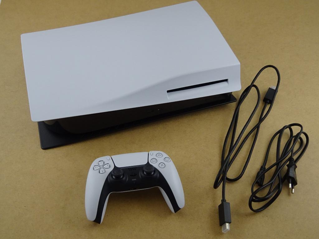 Playstation 5 console met controller (ps5, disc, 825GB), Ophalen of Verzenden, Gebruikt, Playstation 5