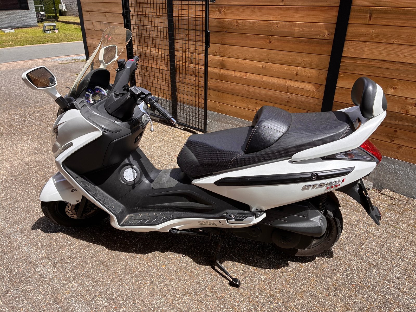 Sym gts 125cc evo, Ophalen
