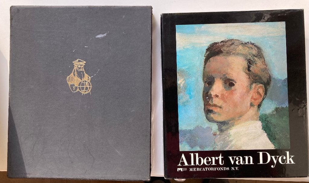 Albert Van Dyck monografie -  Mercatorfonds in schuifdoos, Gelezen, Ophalen of Verzenden, Mercatorfonds, Schilder- en Tekenkunst
