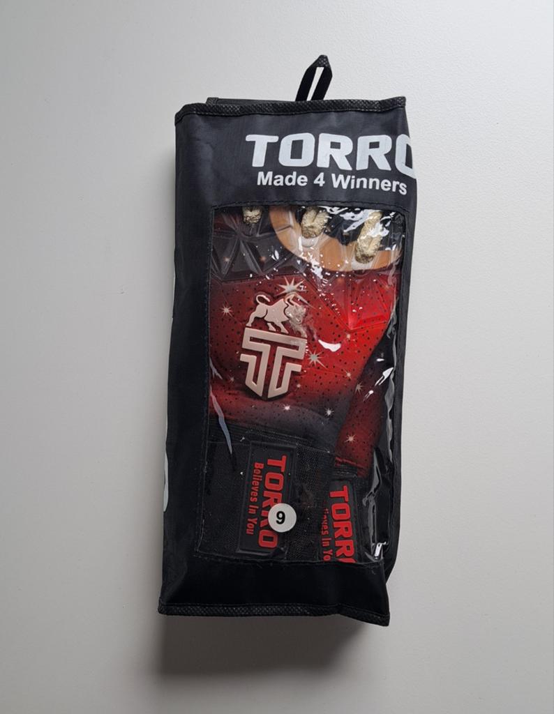 Torro Keeperhandschoenen, Sport en Fitness, Ophalen of Verzenden, Gebruikt, Handschoenen