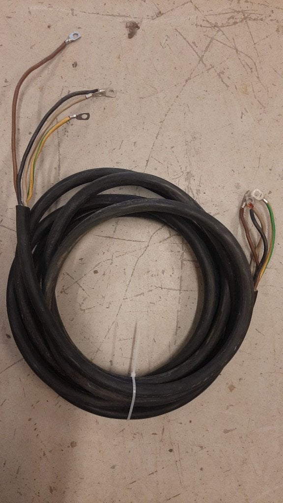 cable electrique 4G16, LTC TRIFLEX, 8m, 4X16 mm2, 1000V max, Enlèvement, Comme neuf, Autres marques, Câble ou Fil électrique