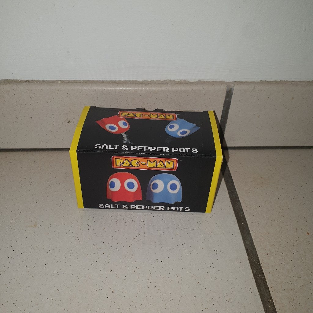 Pac-Man peper- en zoutstelletjes, Ophalen of Verzenden, Nieuw, Porselein, Overige typen
