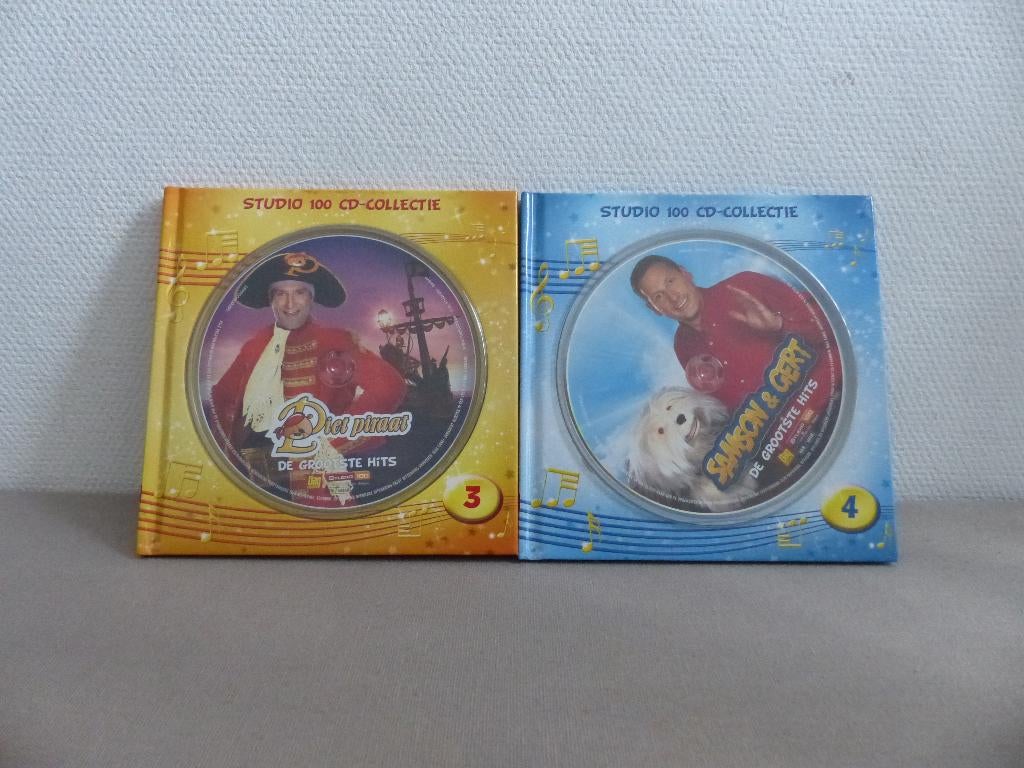 CD Studio 100 met lyrics - Piet Piraat / Samson, Ophalen of Verzenden, Zo goed als nieuw