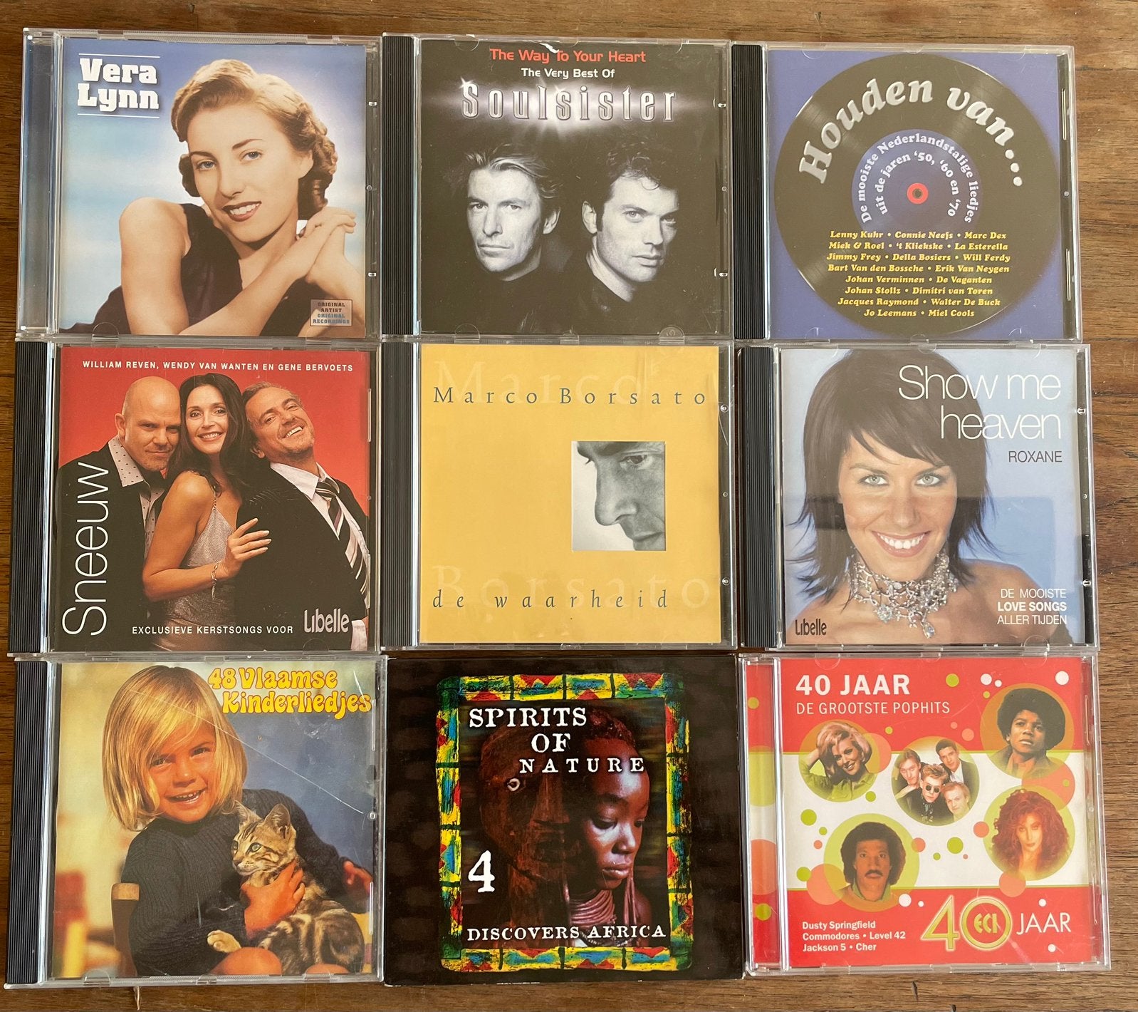 Cds aan 1€ per stuk, Ophalen, Gebruikt