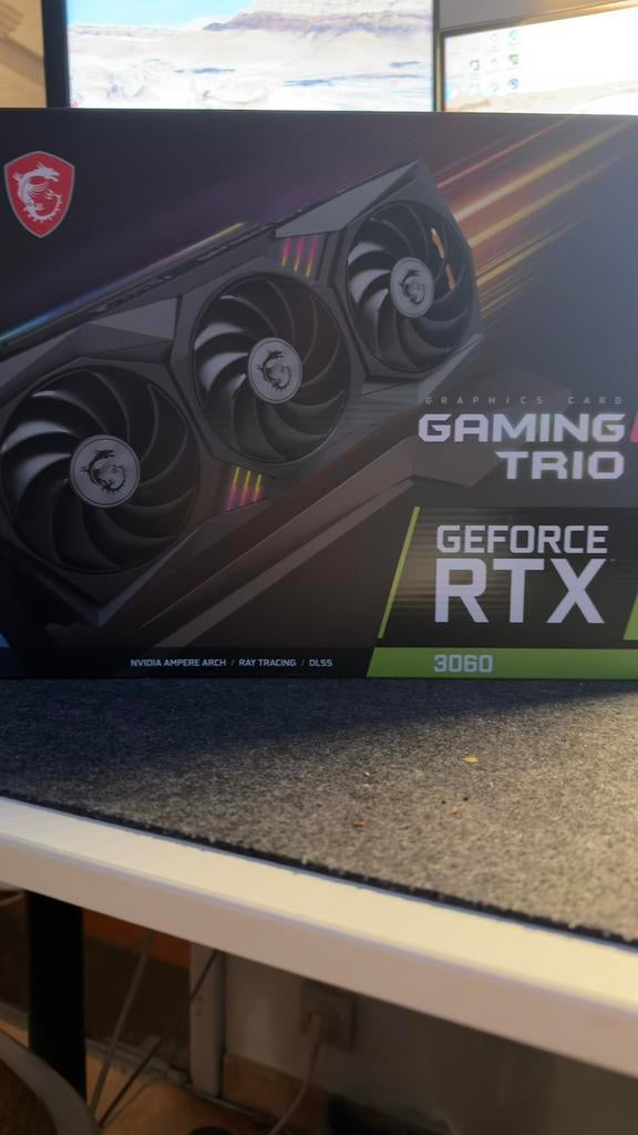 Msi rtx 3060 gaming z trio 12gb, GDDR6, PCI-Express 4, Enlèvement, Utilisé
