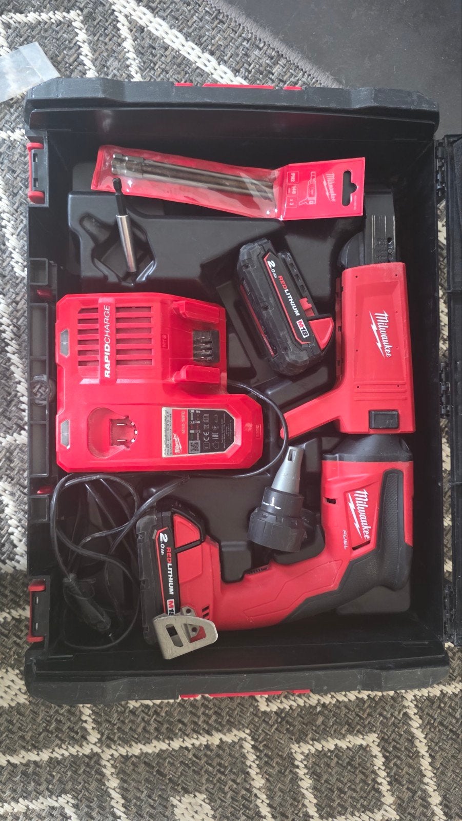 Milwaukee Fuel M18 FSG complete set very good condition, Ophalen of Verzenden