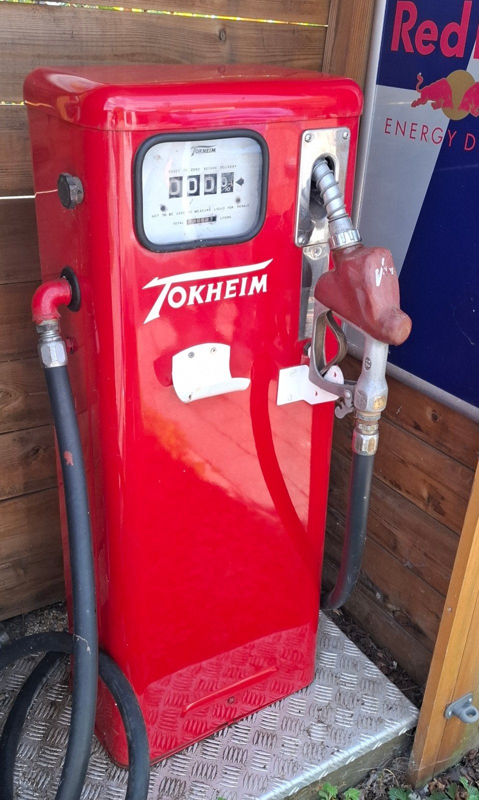 Benzinepomp,  Tokheim, Verzamelen, Ophalen, Gebruikt