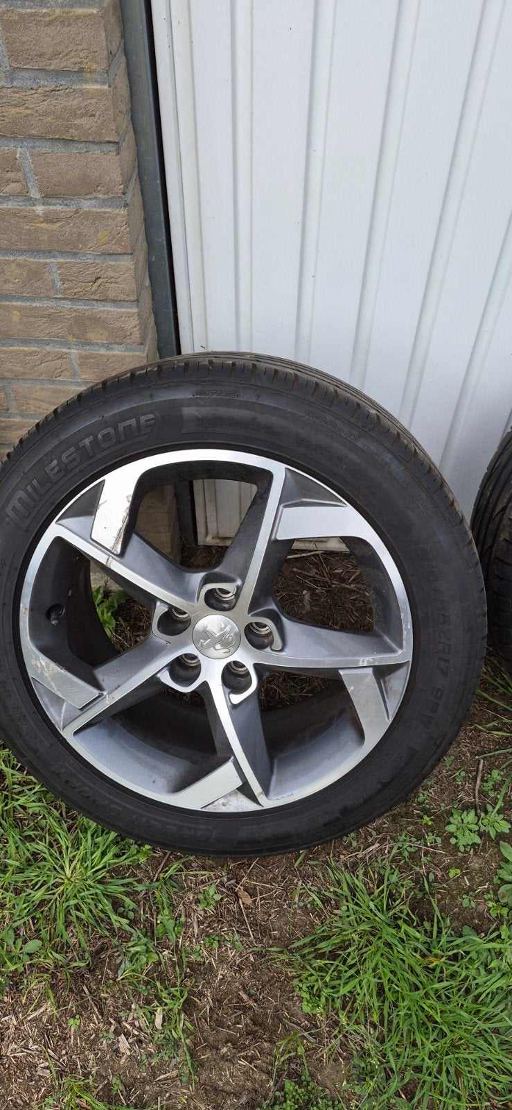 Peugeot 508 velgen, Auto-onderdelen, Ophalen, 17 inch, Band(en)
