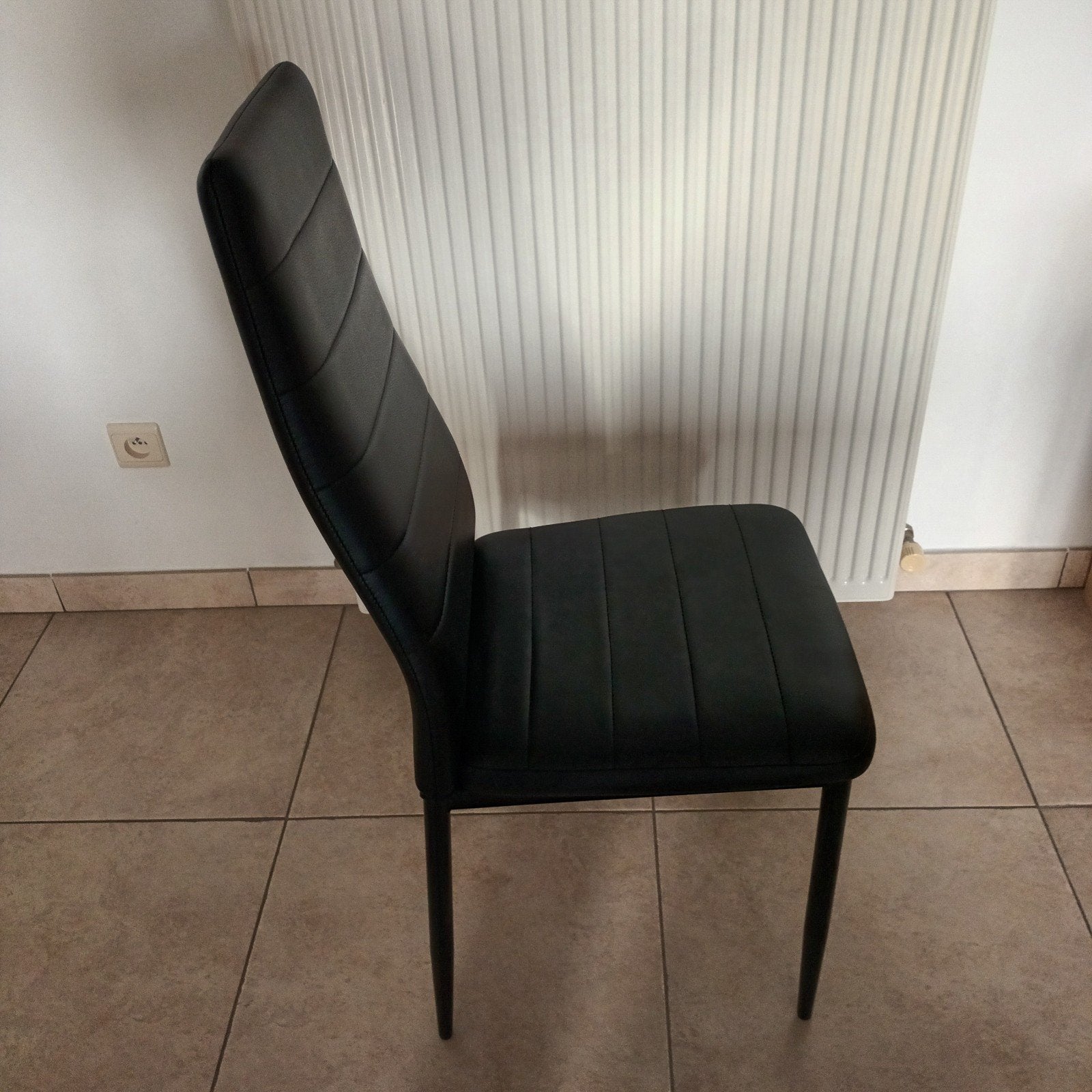 Eetkamerstoelen, Huis en Inrichting, Ophalen, Zwart, Modern, Vijf, Zes of meer stoelen