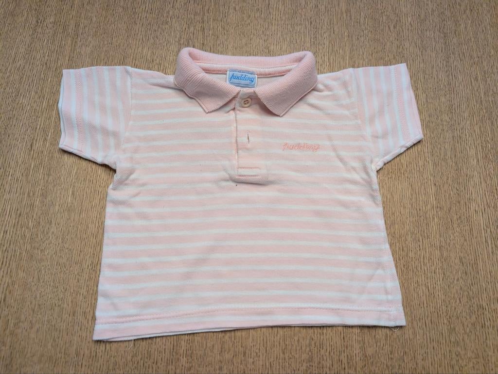 Pudding gestreepte polo voor 1 jaar, Ophalen of Verzenden, Gebruikt, Pudding, Meisje