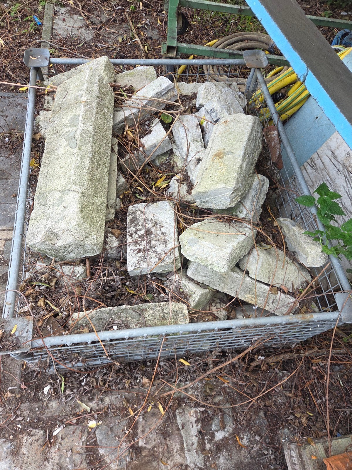 gratis witstenen, Tuin en Terras, Ophalen